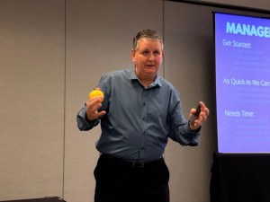 Darren Denington presenting Restaurant Management 301