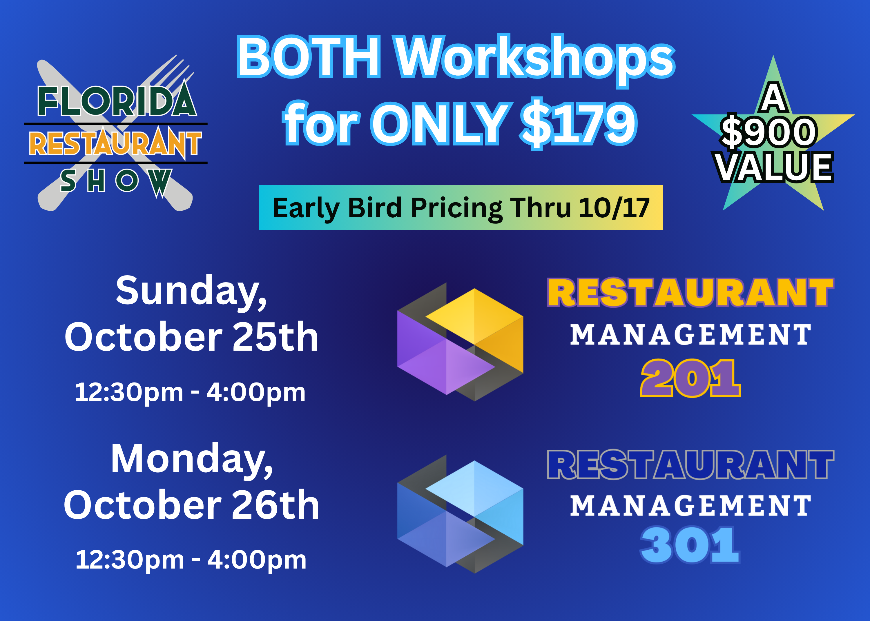 FL Two Workshops For Only $179-2